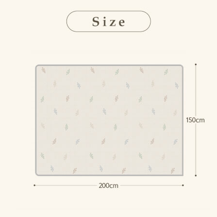 เบาะรองคลาน PARKLON DP-LEAF 150X200X1.5CM_5